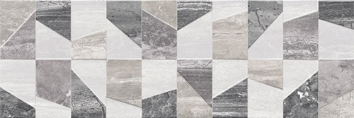 Керамическая плитка Azteca Moonlight Bob Black, цвет белый серый бежевый, поверхность лаппатированная, прямоугольник, 300x900