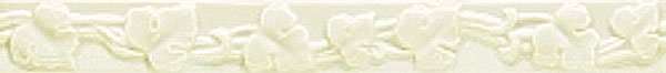 Бордюры Grazia Melange Ivy Milk IVY1, цвет бежевый, поверхность глянцевая, прямоугольник, 30x260