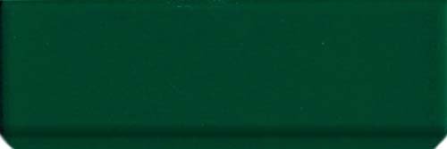 Бордюры Ce.Si Metro Finale Rame, цвет зелёный, поверхность глянцевая, прямоугольник, 50x150