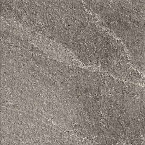 Керамогранит Imola X-Rock RB60G, цвет серый, поверхность структурированная, квадрат, 600x600
