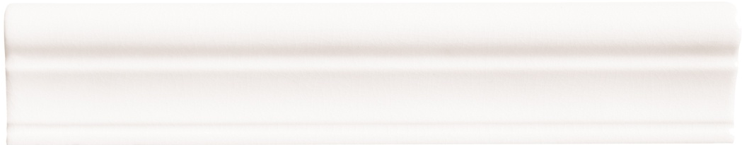 Бордюры Adex Earth Cornisa Navajo White ADEH5006, цвет белый, поверхность матовая, прямоугольник, 60x300