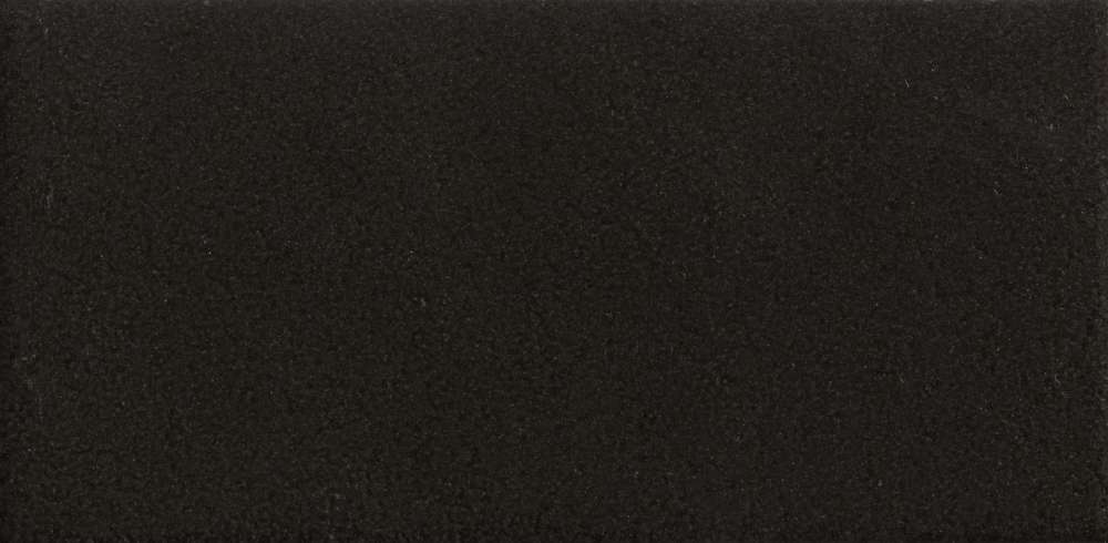 Керамогранит Mutina Margherita Half Black Ndm92, цвет чёрный, поверхность матовая, прямоугольник, 101x205