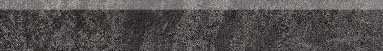 Бордюры Piemme Uniquestone Battiscopa Nite Nat. Ret. 01824, цвет чёрный, поверхность матовая, прямоугольник, 80x600