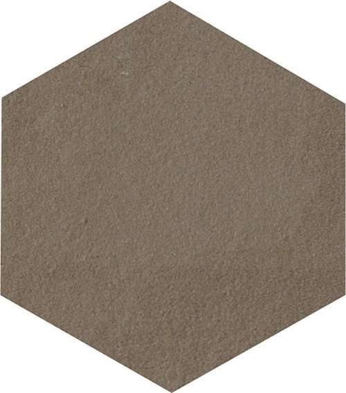 Керамогранит Cir Mat C Mud Esagona 1055461, цвет коричневый, поверхность матовая, прямоугольник, 240x277