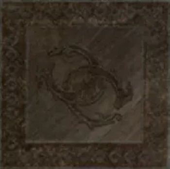 Вставки Cerdomus Antique Intreccio Wenge, цвет коричневый, поверхность матовая, квадрат, 150x150