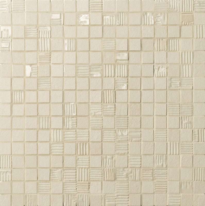 Мозаика Fap Mat&More Beige Mosaico fOW5, цвет бежевый, поверхность матовая, квадрат, 305x305