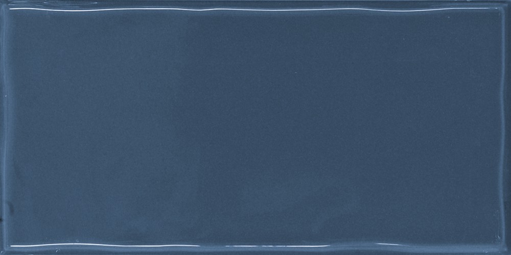 Керамическая плитка Dune Trendy Norfolk Blue Glossy E229300, цвет синий, поверхность глянцевая, кабанчик, 125x250