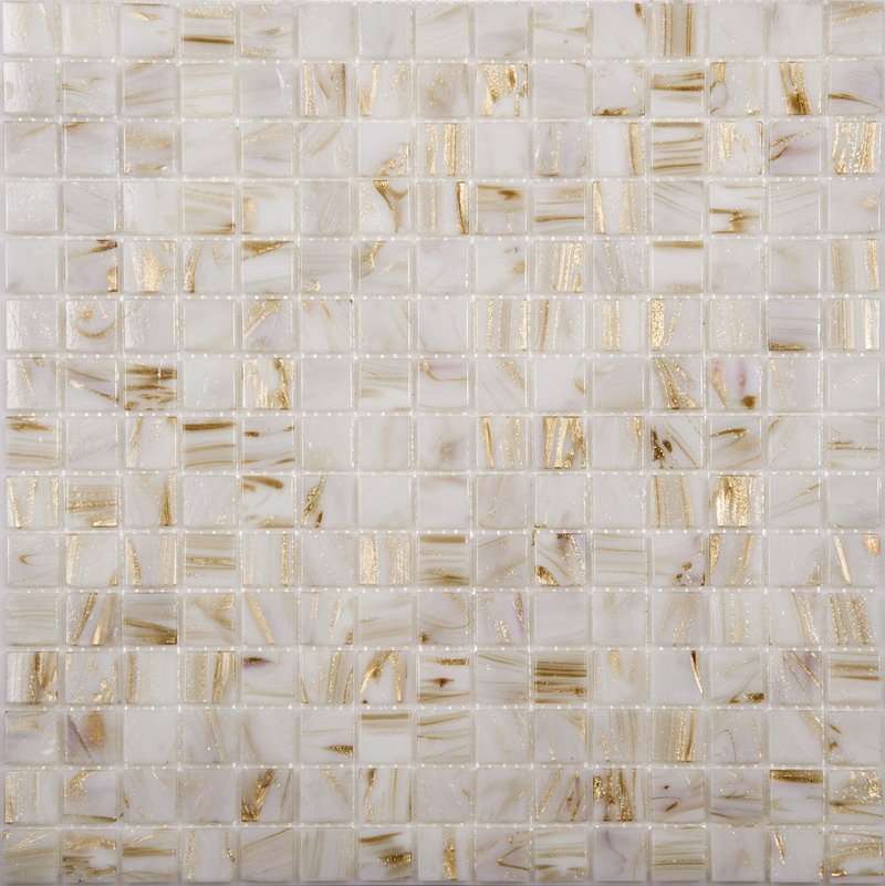 Мозаика NS Mosaic SP01, цвет белый, поверхность глянцевая, квадрат, 327x327