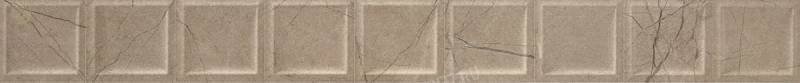 Бордюры Colorker Corinthian Listelo Crossed Beige, цвет бежевый, поверхность глянцевая, прямоугольник, 102x1000