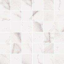 Мозаика Flaviker Supreme Royal Statuario Mosaico Anticato SPMP101, цвет белый, поверхность матовая, квадрат, 300x300