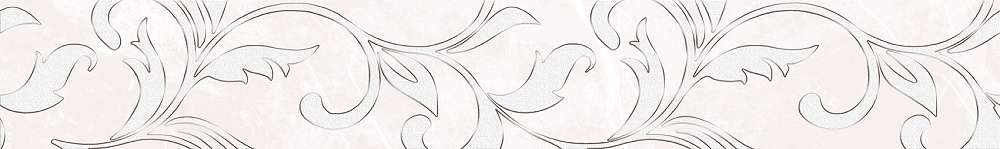 Бордюры Axima Таррагона Бордюр G, цвет белый, поверхность глянцевая, прямоугольник, 90x600