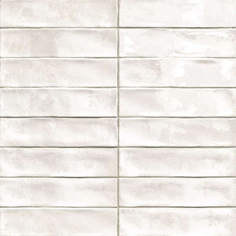 Керамическая плитка Mainzu Bayonne Blanco, цвет белый, поверхность матовая, прямоугольник, 75x300