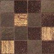 Вставки Metropol Cirrus Taco Chess Marron, цвет коричневый, поверхность матовая, квадрат, 95x95