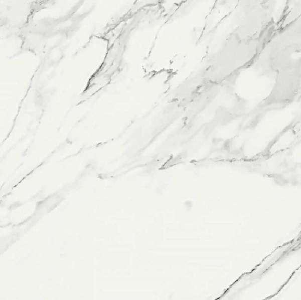 Керамогранит Marazzi Italy Marbleplay Venato Rett. M4LX, цвет белый серый, поверхность полированная, квадрат, 600x600
