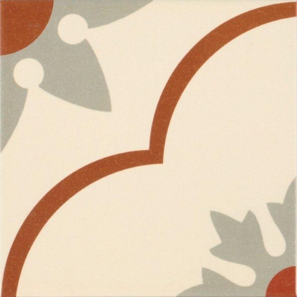 Керамическая плитка Mainzu Nantes Gris, цвет разноцветный, поверхность матовая, квадрат, 200x200