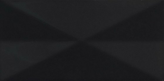 Керамическая плитка Grazia Formae Diamond Ebony DIA2, цвет чёрный, поверхность глянцевая, прямоугольник, 130x260