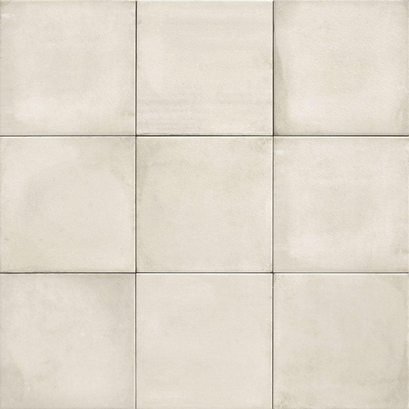 Керамогранит Mainzu Faenza Bianco, цвет белый, поверхность матовая, квадрат, 200x200
