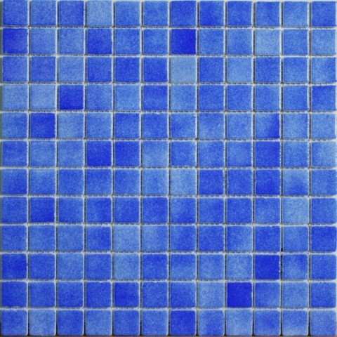 Мозаика Vidrepur Colors № 110 (На Сцепке), цвет синий, поверхность глянцевая, прямоугольник, 317x396