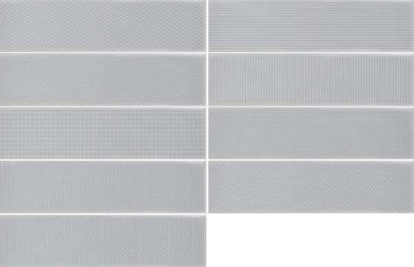 Декоративные элементы Wow Gradient Decor Greige Matt 109162, цвет серый, поверхность матовая, прямоугольник, 75x300