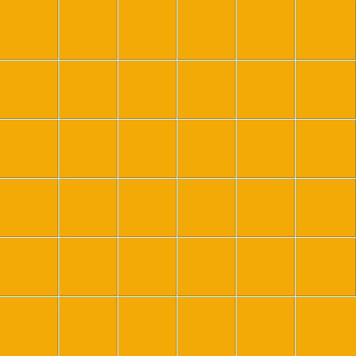 Мозаика Ce.Si Matt Vanadio Rete 5x5, цвет жёлтый, поверхность матовая, квадрат, 300x300