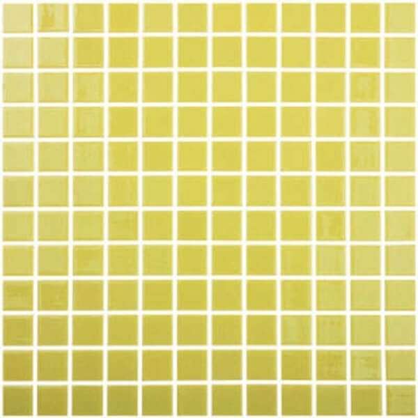 Мозаика Vidrepur Colors № 601 (На Бумаге), цвет жёлтый, поверхность глянцевая, квадрат, 317x317