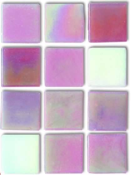 Мозаика JNJ Mosaic Интерьерные Cмеси 200x200 JC 724, цвет розовый, поверхность глянцевая, квадрат, 200x200