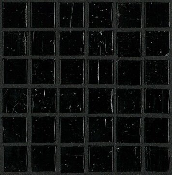 Мозаика Bisazza SM-77, цвет чёрный, поверхность глянцевая, квадрат, 322x322