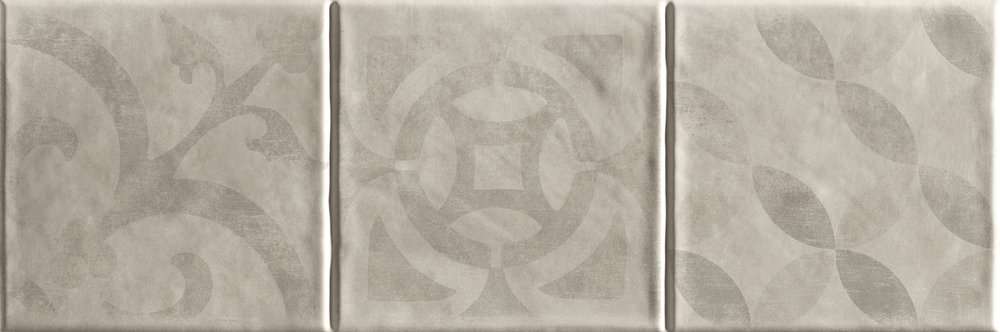 Декоративные элементы Love Tiles Ground Homeland Tortora, цвет серый, поверхность глазурованная, прямоугольник, 200x600