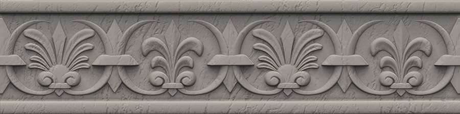 Бордюры Terracotta Бордюр Stone Florence, цвет серый, поверхность матовая, прямоугольник, 60x250