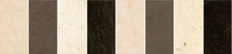 Бордюры Cinca La Fenice Polychrome Othello 0000/574, цвет разноцветный, поверхность матовая, прямоугольник, 75x320