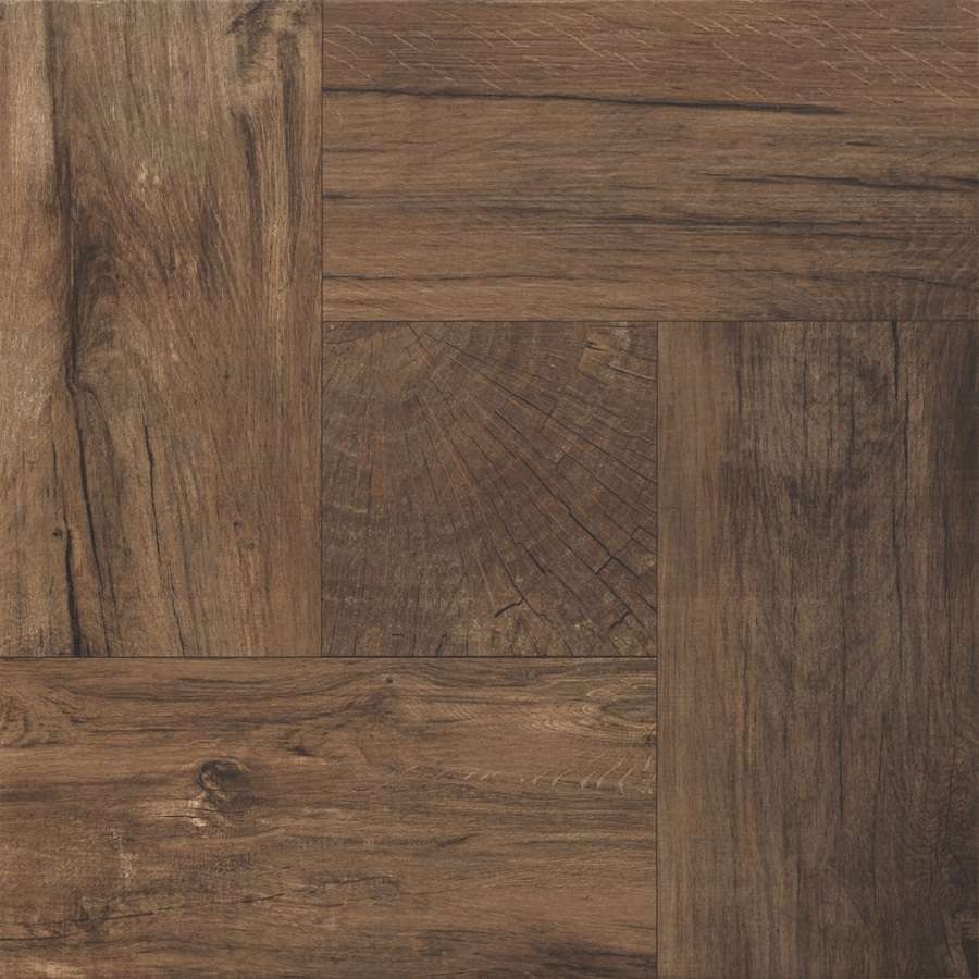 Керамогранит Settecento Gallery Sandal 150013, цвет коричневый, поверхность матовая, квадрат, 480x480
