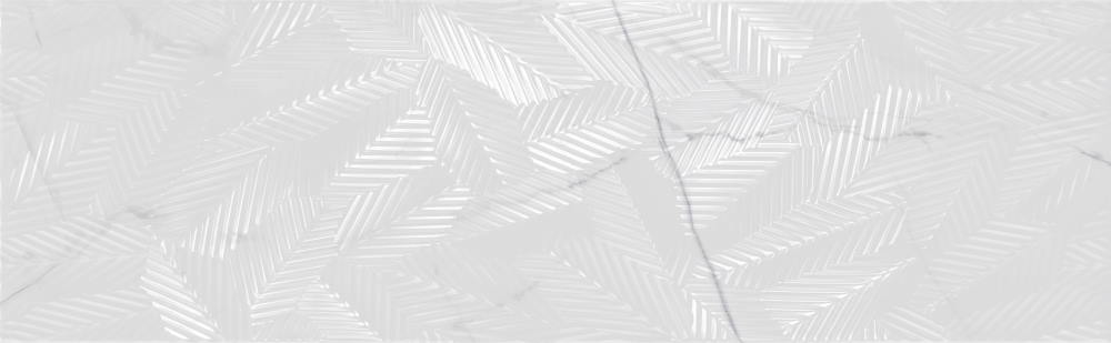 Керамическая плитка Aparici Vivid White Calacatta Floret, цвет белый, поверхность глянцевая, прямоугольник, 298x996