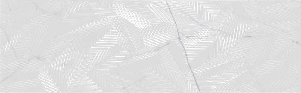 Керамическая плитка Aparici Vivid White Calacatta Floret, цвет белый, поверхность глянцевая, прямоугольник, 298x996