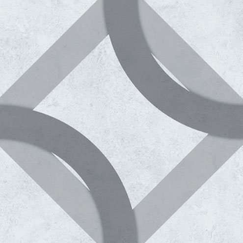 Керамогранит Heralgi Mesh Merino Grey, цвет серый, поверхность матовая, квадрат, 200x200