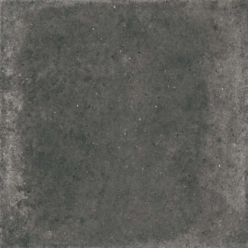 Керамогранит Ariana Anima Fumo PF60007812, цвет чёрный тёмный, поверхность матовая, квадрат, 800x800