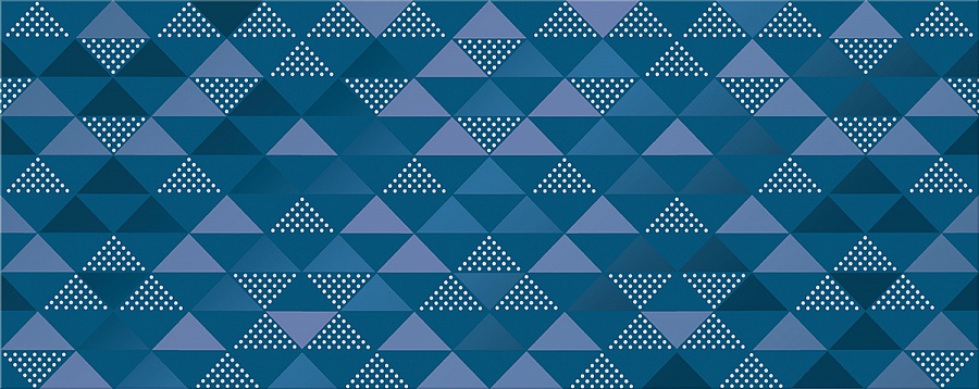 Декоративные элементы Azori Vela Indigo Confetti, цвет синий, поверхность глянцевая, прямоугольник, 201x505