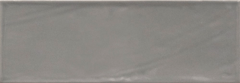 Керамическая плитка Cifre Bulevar Grey, цвет серый, поверхность глянцевая, прямоугольник, 100x300