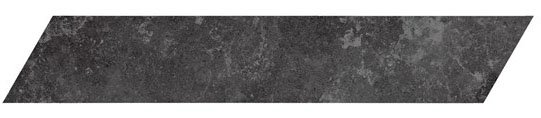 Керамогранит Piemme Uniquestone Nite Chevron SX 01796, цвет чёрный, поверхность матовая, шеврон, 100x530