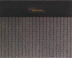 Бордюры Roberto Cavalli Signoria Alzata Ebano Firma 557793, цвет чёрный, поверхность матовая, прямоугольник, 200x250
