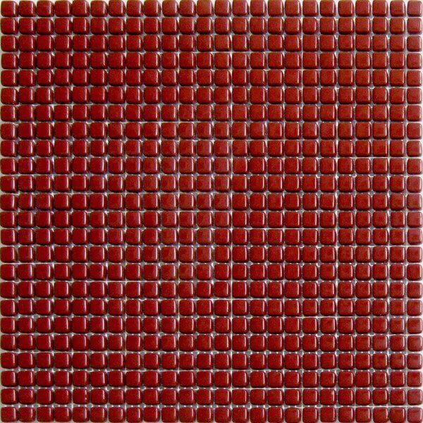 Мозаика Lace Mosaic SS 16, цвет бордовый, поверхность глянцевая, квадрат, 315x315