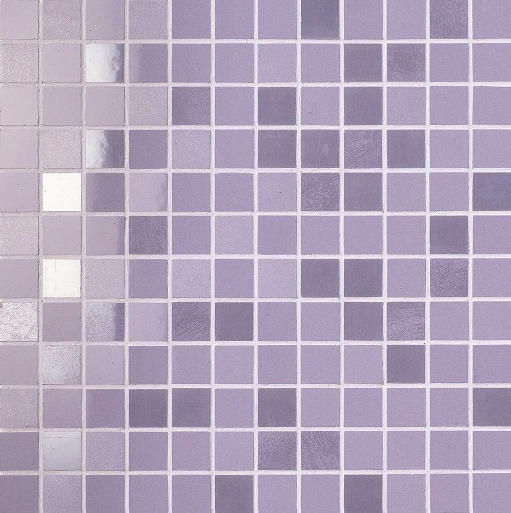 Мозаика Abita Vision Mos.Lustro Violet, цвет фиолетовый, поверхность полированная, квадрат, 300x300