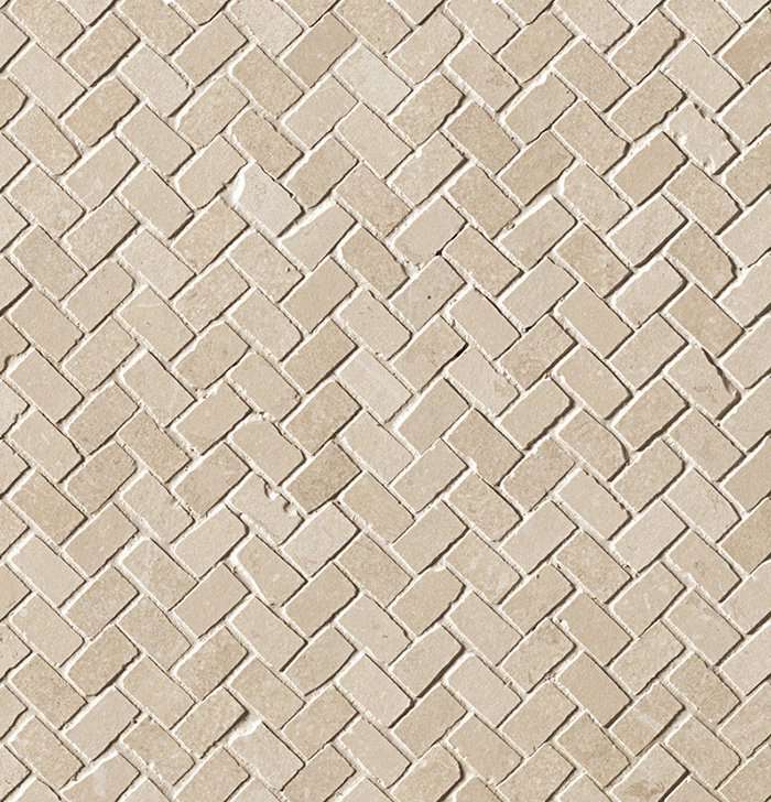 Мозаика Fap Maku Sand Gres Mosaico Spina Matt fMK1, цвет бежевый, поверхность матовая, квадрат, 300x300