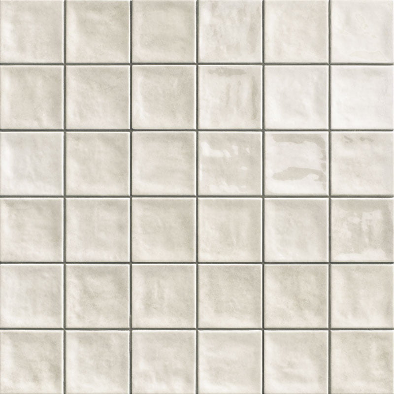 Керамическая плитка Mainzu Chaouen Ice, цвет белый, поверхность глянцевая, квадрат, 200x200