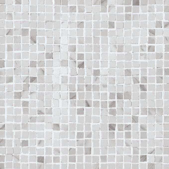Мозаика Fap Roma Statuario Micromosaico, цвет серый, поверхность полированная, квадрат, 300x300