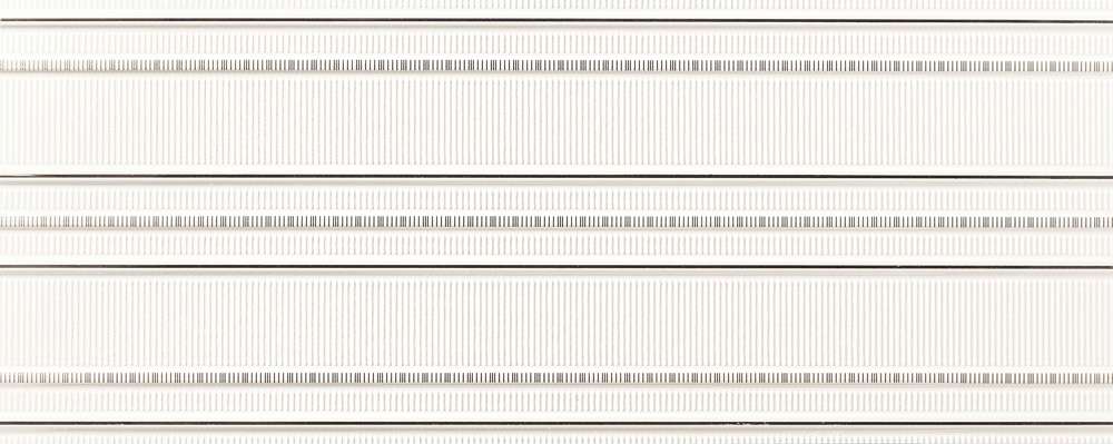Декоративные элементы Tubadzin Abisso White 1, цвет белый, поверхность глянцевая, прямоугольник, 298x748