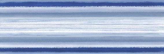 Декоративные элементы Ibero Groove Decor Eternal Royal Blue, цвет синий, поверхность глянцевая, прямоугольник, 250x750