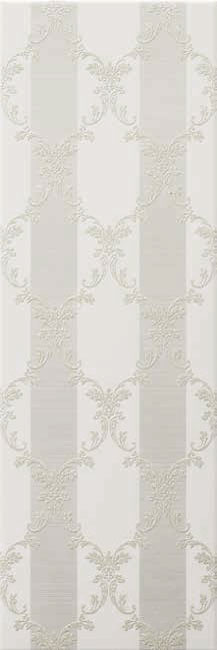 Декоративные элементы Ascot New England Bianco Quinta Victoria Dec EG331QVD, цвет белый, поверхность матовая, прямоугольник, 333x1000