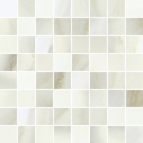Мозаика Italon Charme Advance Cremo Mosaico Lux 610110000760, цвет белый, поверхность полированная, квадрат, 292x292