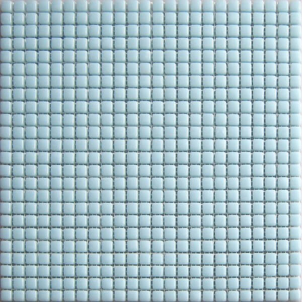 Мозаика Lace Mosaic SS 09, цвет голубой, поверхность глянцевая, квадрат, 315x315