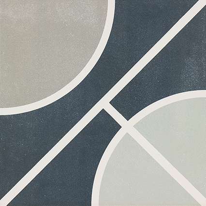 Декоративные элементы Apavisa Encaustic Circle Decor Lappato, цвет бежевый, поверхность матовая, квадрат, 300x300